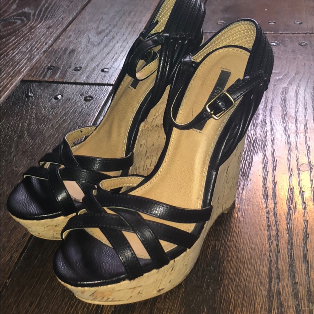 Forever 21 Black Wedge